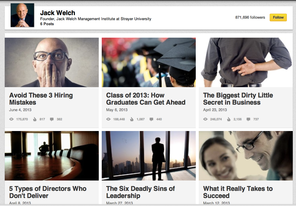 INFLUENCERS Jack Welch